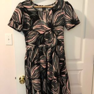 Black LuLaRoe Amelia Dress